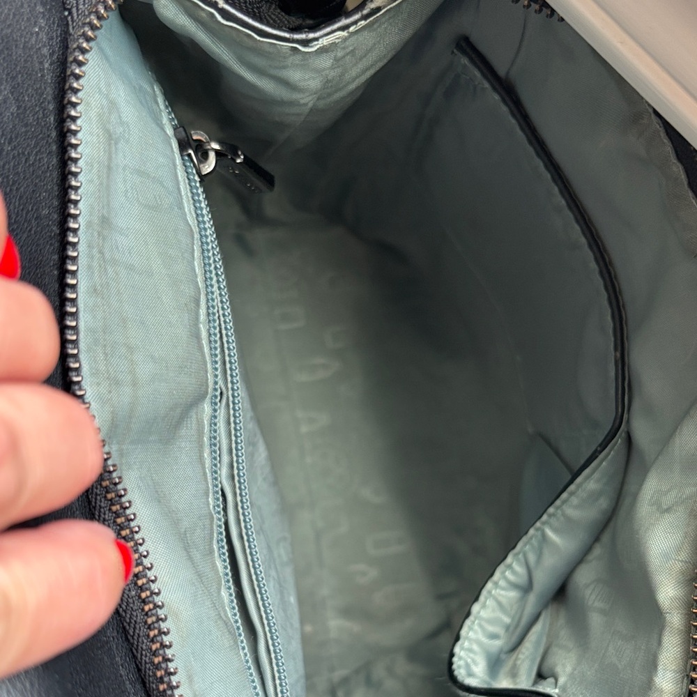 Pixie Mood Black Vegan Leather Mini Backpack Adju… - image 7